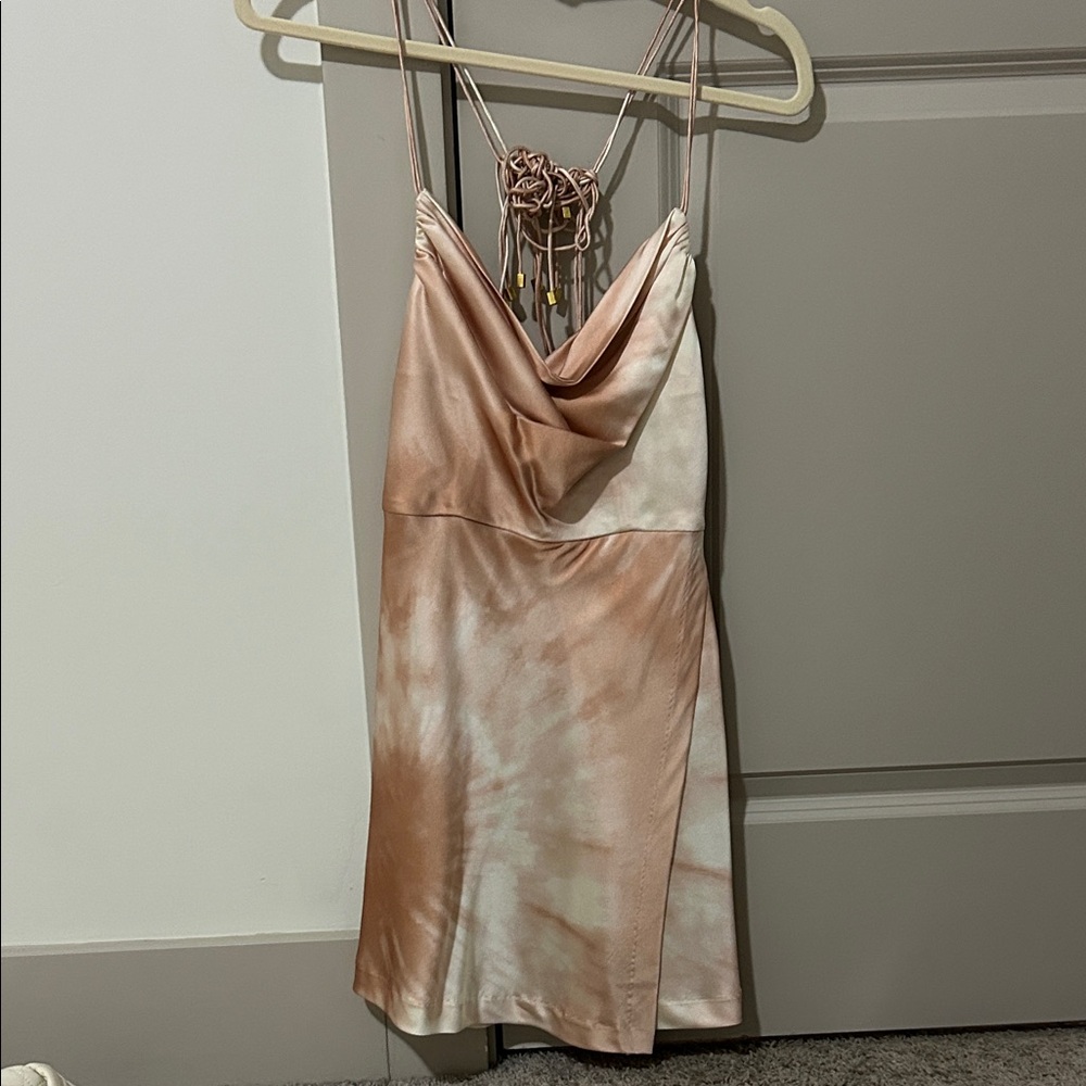 Retrofete Silk Mini Dress